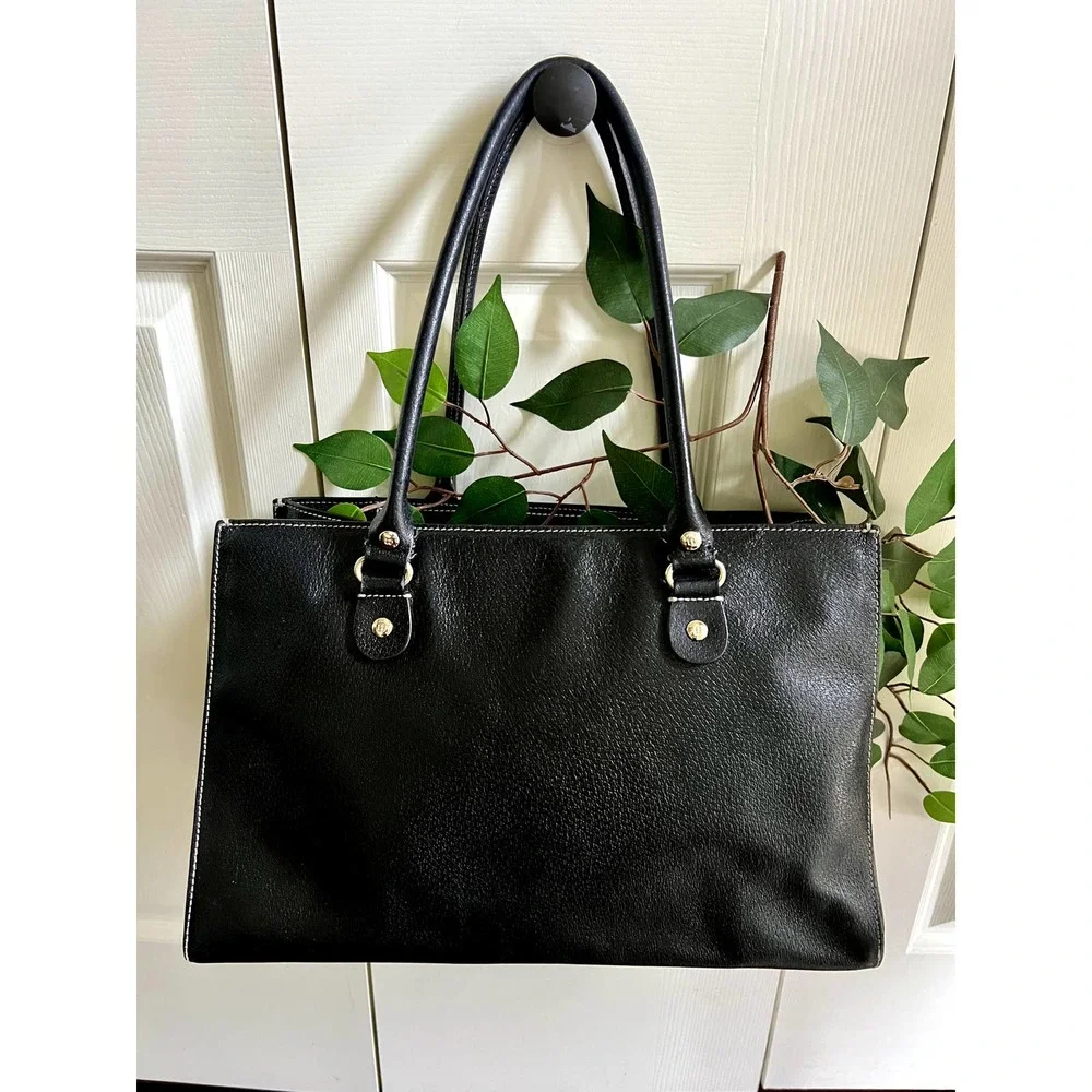 Kate Spade Black Pebble Tote Bag - Picture 4 of 9